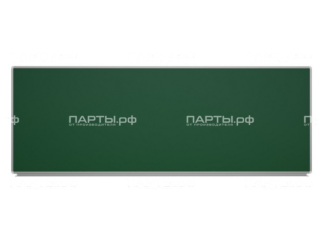 Одноэлементная магнитная меловая доска 340х120 см ДО-124Ез