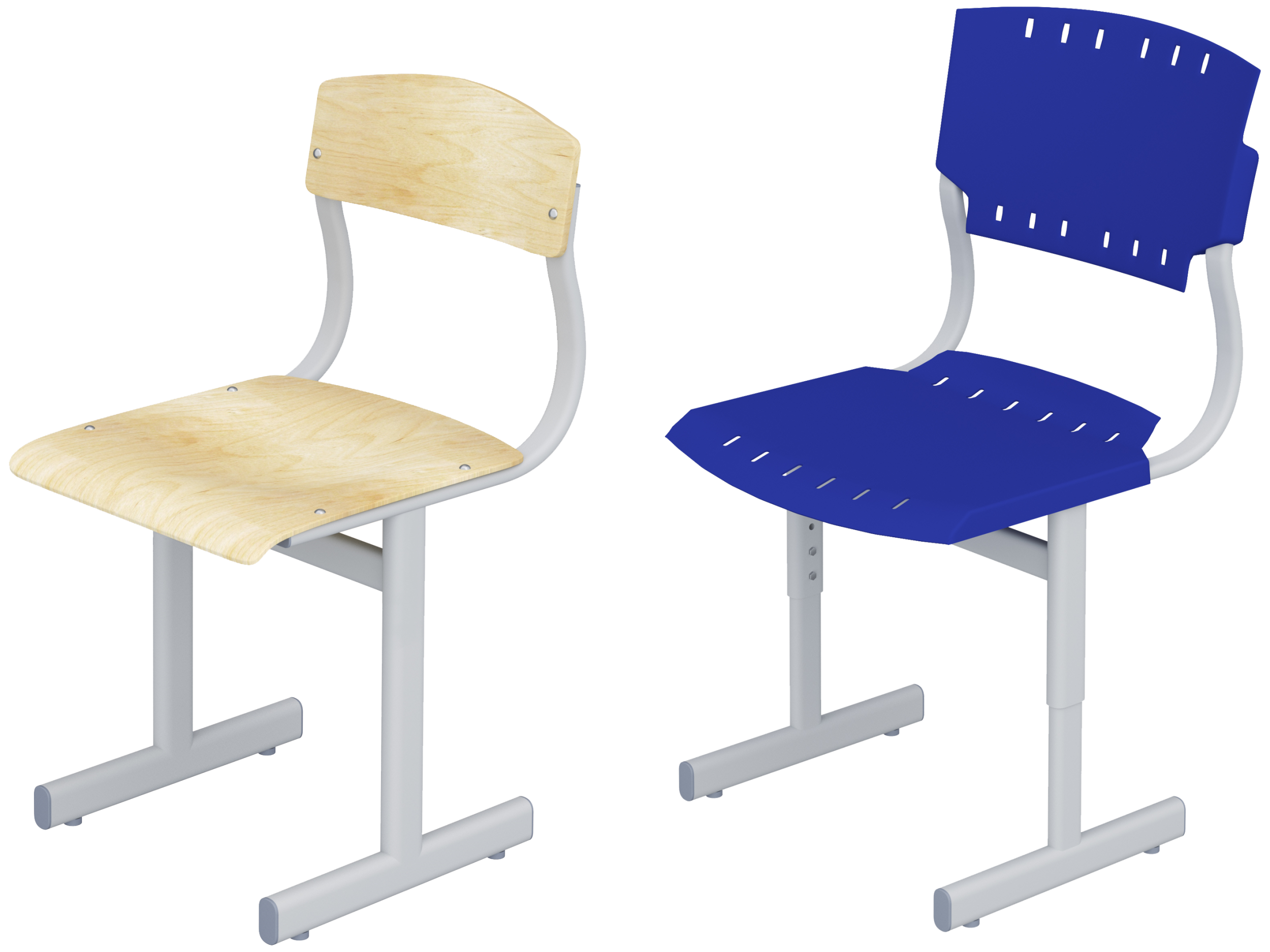 Школьные стулья (спинка дуга)