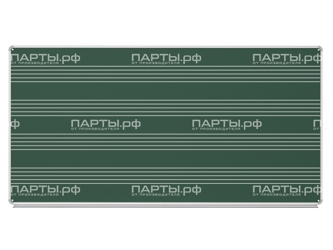 Разлинованная доска "Нотный стан" меловая магнитная 200x100 см ДР(з)-15н Разлинованная доска "Нотный стан" меловая магнитная 200x100 см ДР(з)-15н