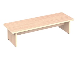 Скамья для детского сада в раздевалку 3-мест. "дуб" - СКД3д