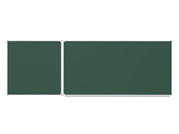 Доска 2-элементная меловая 300x100 см - ДО-25з