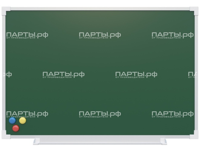 Одноэлементная магнитная меловая доска 90х60 см ДЗ 1.08