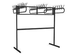 Вешалка напольная двухсторонняя 60 крючков - 952.2