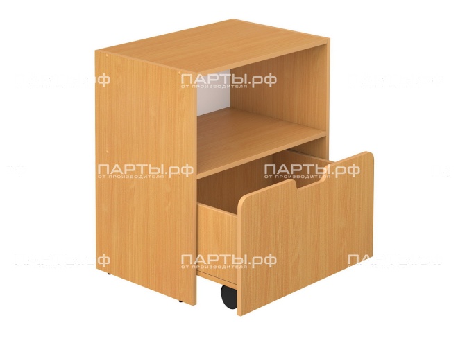 Стеллаж для игрушек и игровых материалов 2-ярусный "бук" для детского сада открытый ГКД2.01б Стеллаж для игрушек и игровых материалов 2-ярусный "бук" для детского сада открытый ГКД2.01б