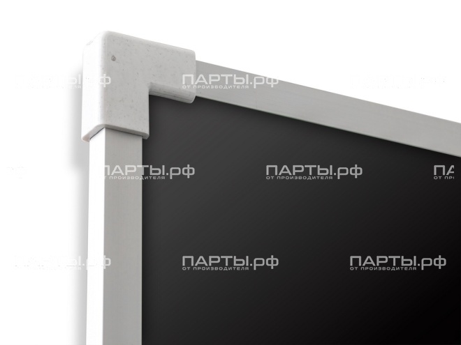 Доска меловая магнитная черная 400х100 см ДЧ 3.35