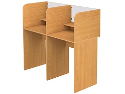 Стол 2-местный лингафонный 6 г/р корпусный - СТИк2.6-Б