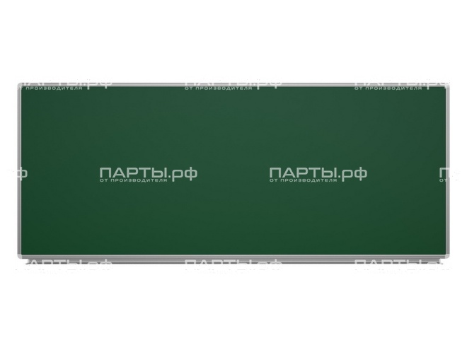 Одноэлементная магнитная меловая доска 250х100 см ДО-102Ез