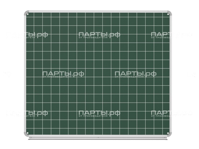 Разлинованная доска "Клетка" меловая магнитная 100х85 см ДР(з)-13к
