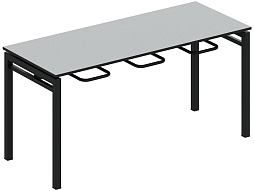 Стол обеденный 6-х местный - СО.6.15.КТ-Ч.С