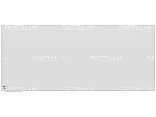 Одноэлементная магнитная маркерная доска 280х120 см ДБ 1.123