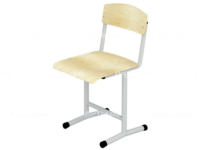Стул школьный ученический 3 г/р нерегулируемый СТУк1.3 (фанера, м/к серый, круглая труба) Стул школьный ученический 3 г/р нерегулируемый СТУк1.3 (фанера, м/к серый, круглая труба)