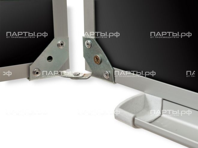 Доска меловая магнитная черная 200х75 см ДЧ 3.31