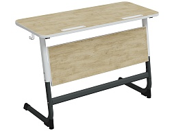 Стол 2-местный 5-7 г/р с наклоном "Логика" - СУ.2.57.ЛУ-БГ.Д