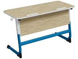 Стол 2-местный 3-5 г/р с наклоном "Логика" - СУ.2.35.ЛУ-БС.Д