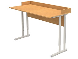 Стол для физики с бортом регулируемый 4-6 г/р - СТФоб1.46-С.Б