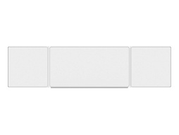 Доска 3-элементная маркерная 400x100 см - ДО-35б