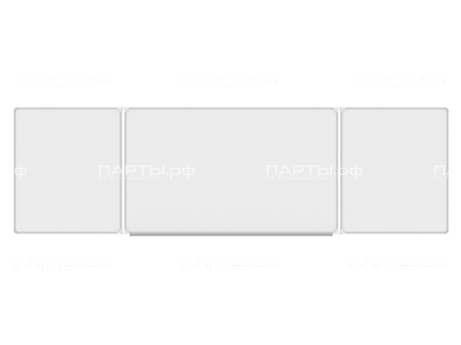 Трёхэлементная магнитная доска для маркера 340x100 см ДО-34б Трёхэлементная магнитная доска для маркера 340x100 см ДО-34б