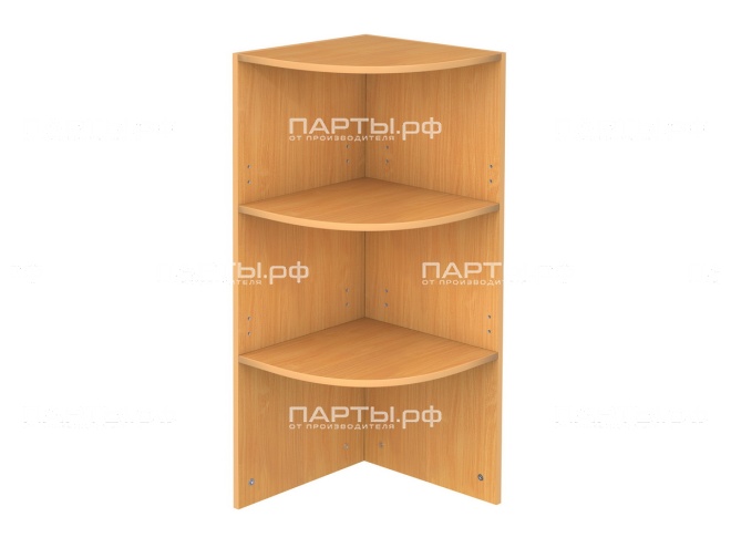 Секция шкафа модульного верхняя 3-ярусная угловая ШКВу3.10