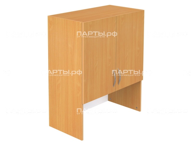 Секция шкафа модульного верхняя 3-ярусная закрытая с нишей ШКВ3.21 Секция шкафа модульного верхняя 3-ярусная закрытая с нишей ШКВ3.21