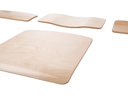 Сидение и спинка стула фанера 1 г/р - СДВ024№1