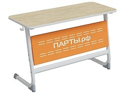 Стол 2-местный 5-7 г/р "Логика" с перфорированным экраном - СУ.2.57.ЛП-Б.ДО