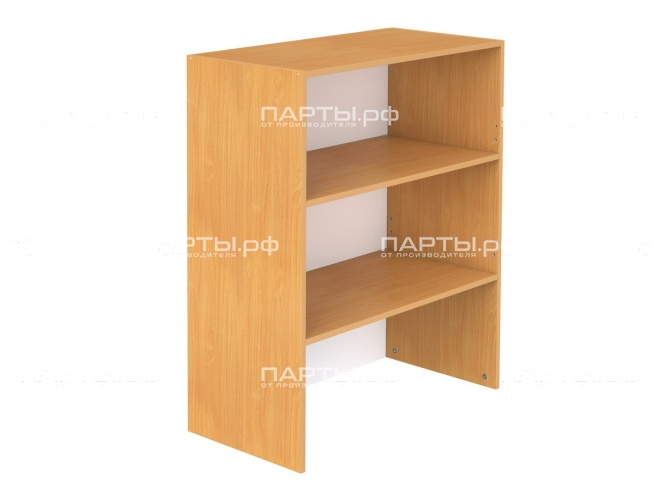 Секция шкафа модульного верхняя 3-ярусная широкая открытая ШКВ3.20
