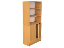 Шкаф полуоткрытый для таблиц - ШКНт2.21+ШКВ3.20