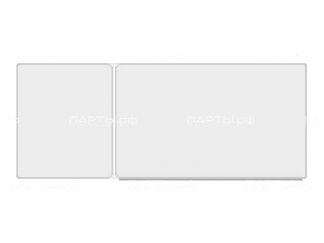 Двухэлементная магнитная доска для маркера 300х120 см ДО-29б Двухэлементная магнитная доска для маркера 300х120 см ДО-29б