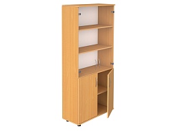 Шкаф 5-уровневый со стеклом 2010 мм - ШКФ5.32в