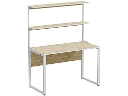 Стол для физики с надстройкой 6 г/р "Квадро" - ВЛ.Ф.12.6.К-Б.Д