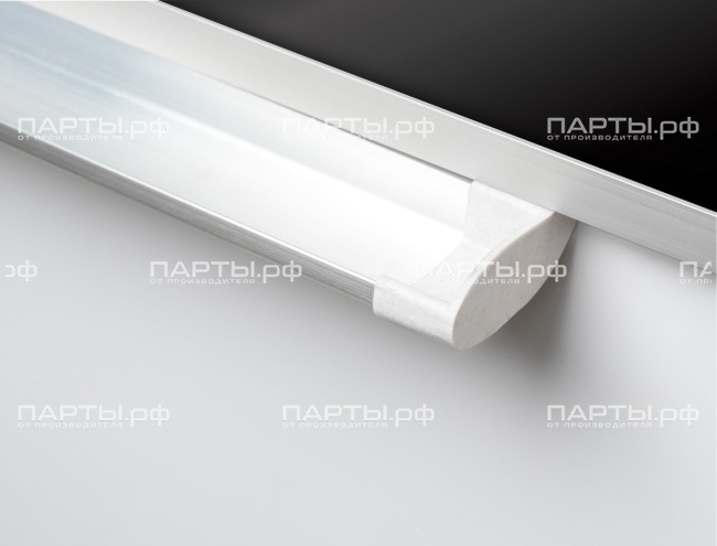 Доска меловая магнитная черная 400х100 см ДЧ 3.35