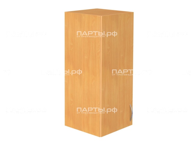 Секция шкафа модульного верхняя 3-ярусная узкая закрытая (правая) ШКВ3.12п