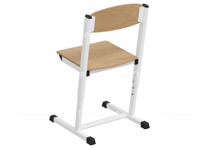 Стул школьный ученический 3-5 г/р "Альтер" регулируемый СтУ.35.А.б (фанера, м/к белый) Стул школьный ученический 3-5 г/р "Альтер" регулируемый СтУ.35.А.б (фанера, м/к белый)