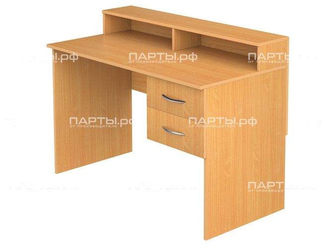 Стол для выдачи книг с тумбой для библиотеки СТВт1-Б (Бук Бавария) Стол для выдачи книг с тумбой для библиотеки СТВт1-Б (Бук Бавария)