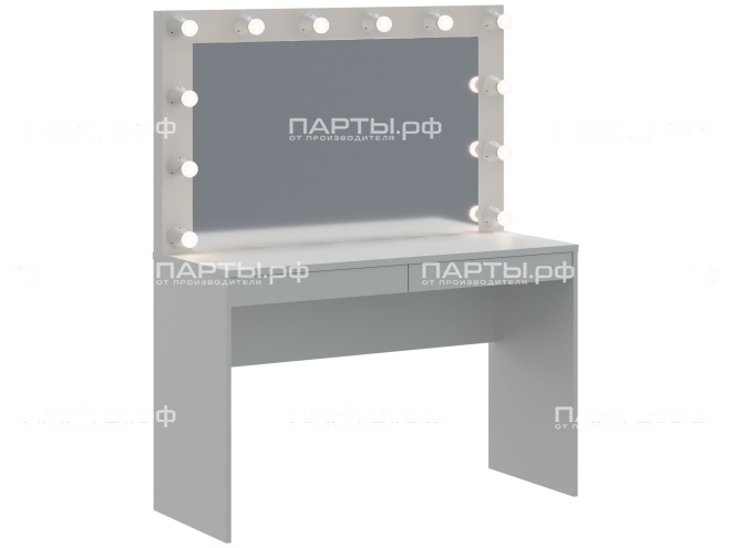 Стол гримёрный тип 1 СГ1-Б (белый) Стол гримёрный тип 1 СГ1-Б (белый)