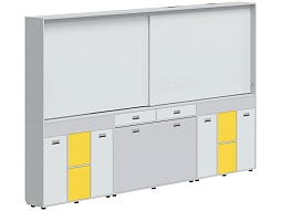 Рельсовая система хранения АГРОТЕХ 3500х300х2080 мм - МКП.2.П.С.2-С.БСЖ