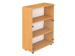 Шкаф 3-уровневый полуоткрытый со стеклом - ШКФ3.20