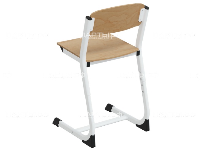 Стул школьный ученический 5-7 г/р "Логика" регулируемый СтУ.57.Л-Б (фанера, м/к белый) Стул школьный ученический 5-7 г/р "Логика" регулируемый СтУ.57.Л-Б (фанера, м/к белый)