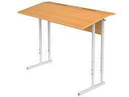 Стол 2-местный 5-7 г/р с наклоном 10° - СТОрП2.57