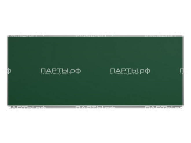 Одноэлементная магнитная меловая доска 300x120 см ДО-123Ез