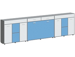 Система хранения под классную доску тип 2 - ТД.СК-2-С.БС