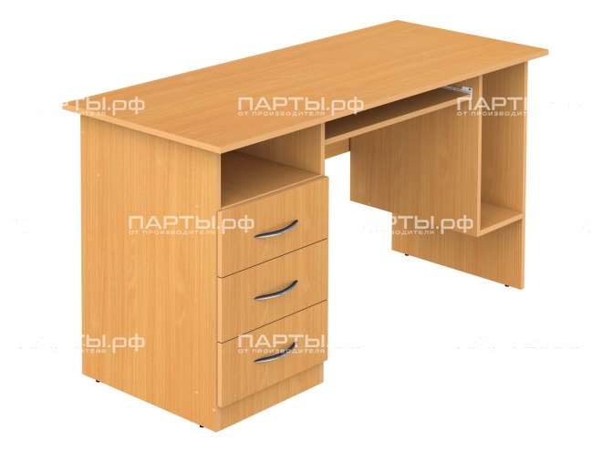 Стол компьютерный 1-тумбовый 1400 мм (мод.3) СТК3.03 Стол компьютерный 1-тумбовый 1400 мм (мод.3) СТК3.03