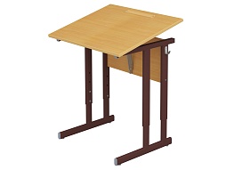 Стол 1-местный 4-6 г/р с наклоном 0-35° - СТОрон1.46-КЧ.Б