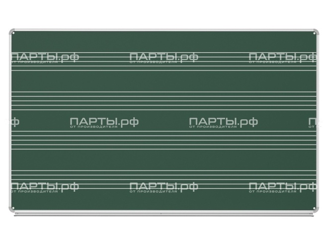 Разлинованная доска "Нотный стан" меловая магнитная 170x100 см ДР(з)-14н