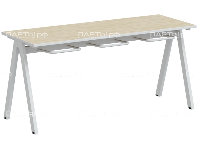 Стол обеденный 6-ти местный "Альфа" с креплением для стульев СО.6.16.АС-Б.Д (дуб "Бардолино", м/к белый) Стол обеденный 6-ти местный "Альфа" с креплением для стульев СО.6.16.АС-Б.Д (дуб "Бардолино", м/к белый)