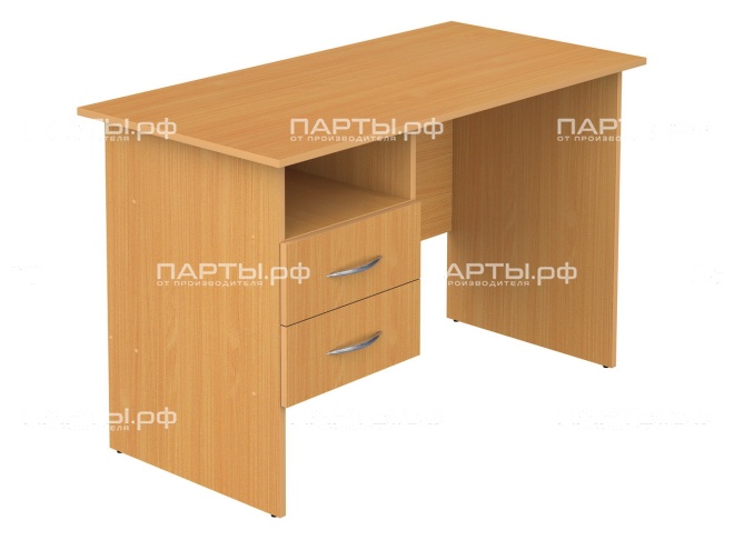 Стол письменный с подвесной тумбой 1400 мм (мод.2) СТПт1.14.02