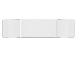 Доска 5-элементная маркерная 400x100 см - ДО-55б