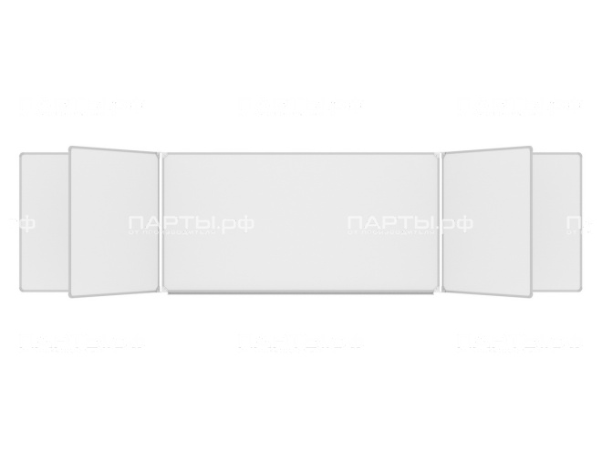 Пятиэлементная магнитная доска для маркера 340х100 см ДО-55б Пятиэлементная магнитная доска для маркера 340х100 см ДО-55б