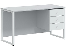 Стол однотумбовый "Квадро" 3 ящика - СО.14.6.3.К-Б.СБ