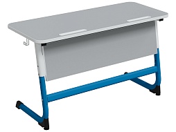 Стол 2-местный 3-5 г/р с наклоном "Логика" - СУ.2.35.ЛУ-БС.С